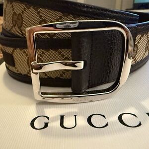 Gucci Black and Tan Men's Bag